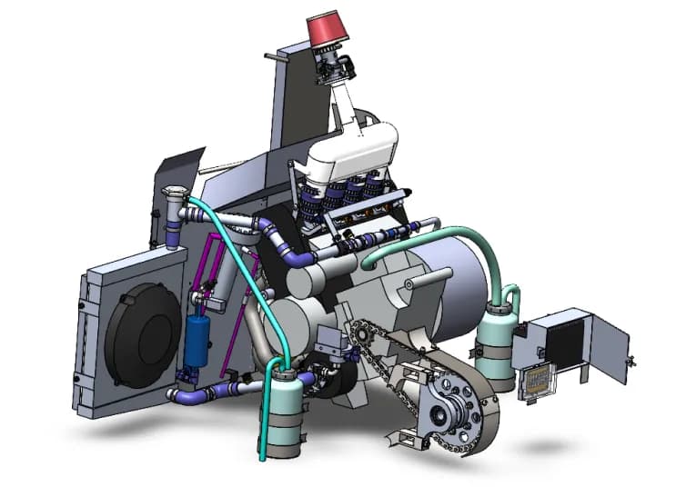 Power train Cad ASSY